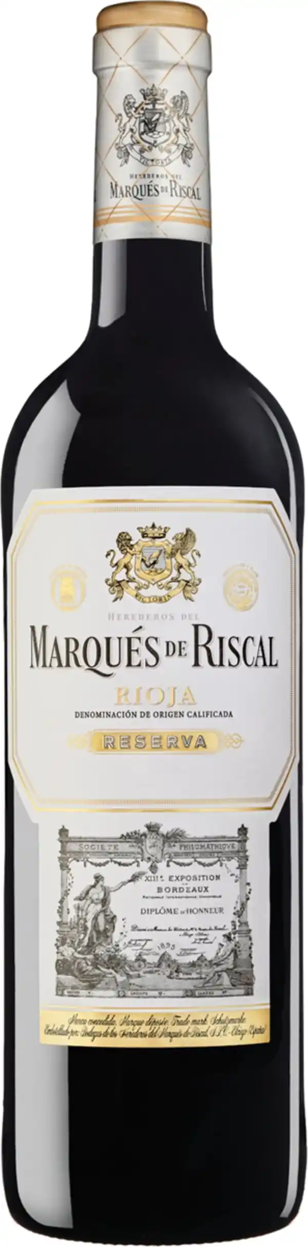 Bild 1 von Marqués De Riscal Rotwein Tempranillo trocken Spanien 1x 0,75 L
