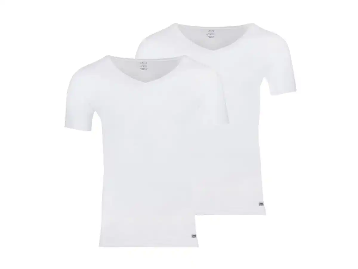 Bild 2 von LOOKS by Wolfgang Joop Herren Unterhemd/T-Shirt, 2 Stück