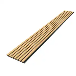 DEAL Akustikpaneel, 2er-Pack, BxL: 28 x 240 cm, MDF, Eiche