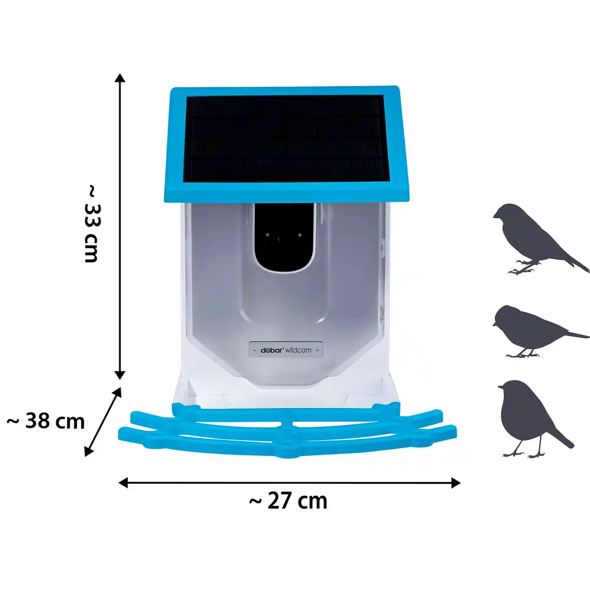 Bild 4 von DOBAR Vogelhaus »EAZY«, BxHxL: 27 x 23 x 38 cm, weiß