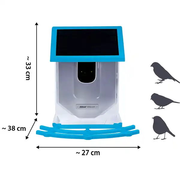 Bild 4 von DOBAR Vogelhaus »EAZY«, BxHxL: 27 x 23 x 38 cm, weiß