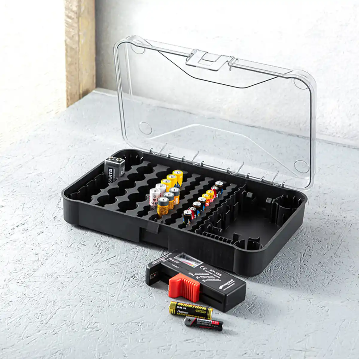 Bild 1 von Powertec Electric Organizerbox mit Batterietester