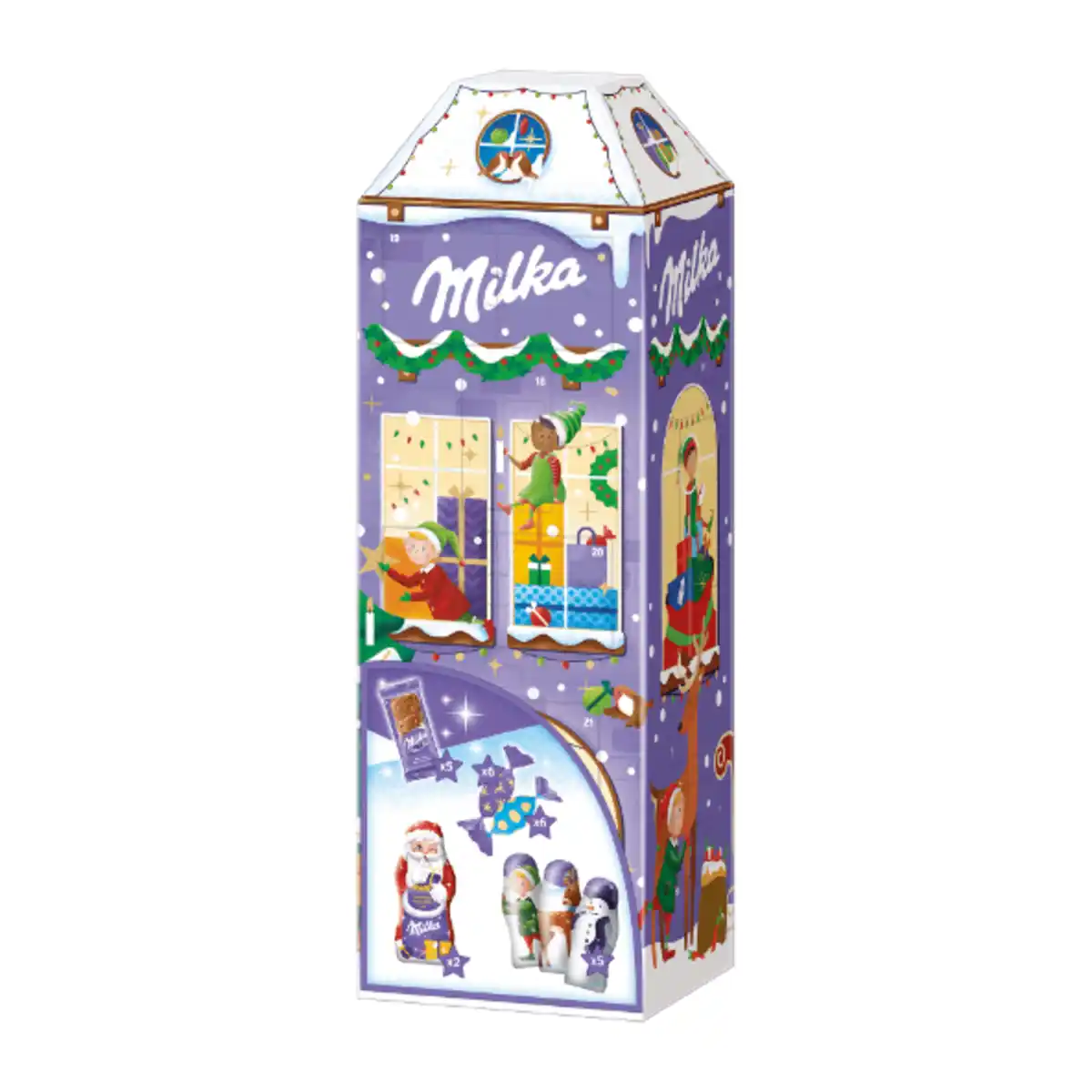 Bild 1 von MILKA 3D-Haus-Adventskalender 223g