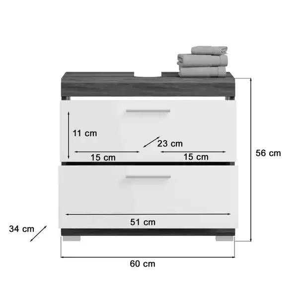 Bild 3 von Badmöbel-Set »Scout«, 4-teilig