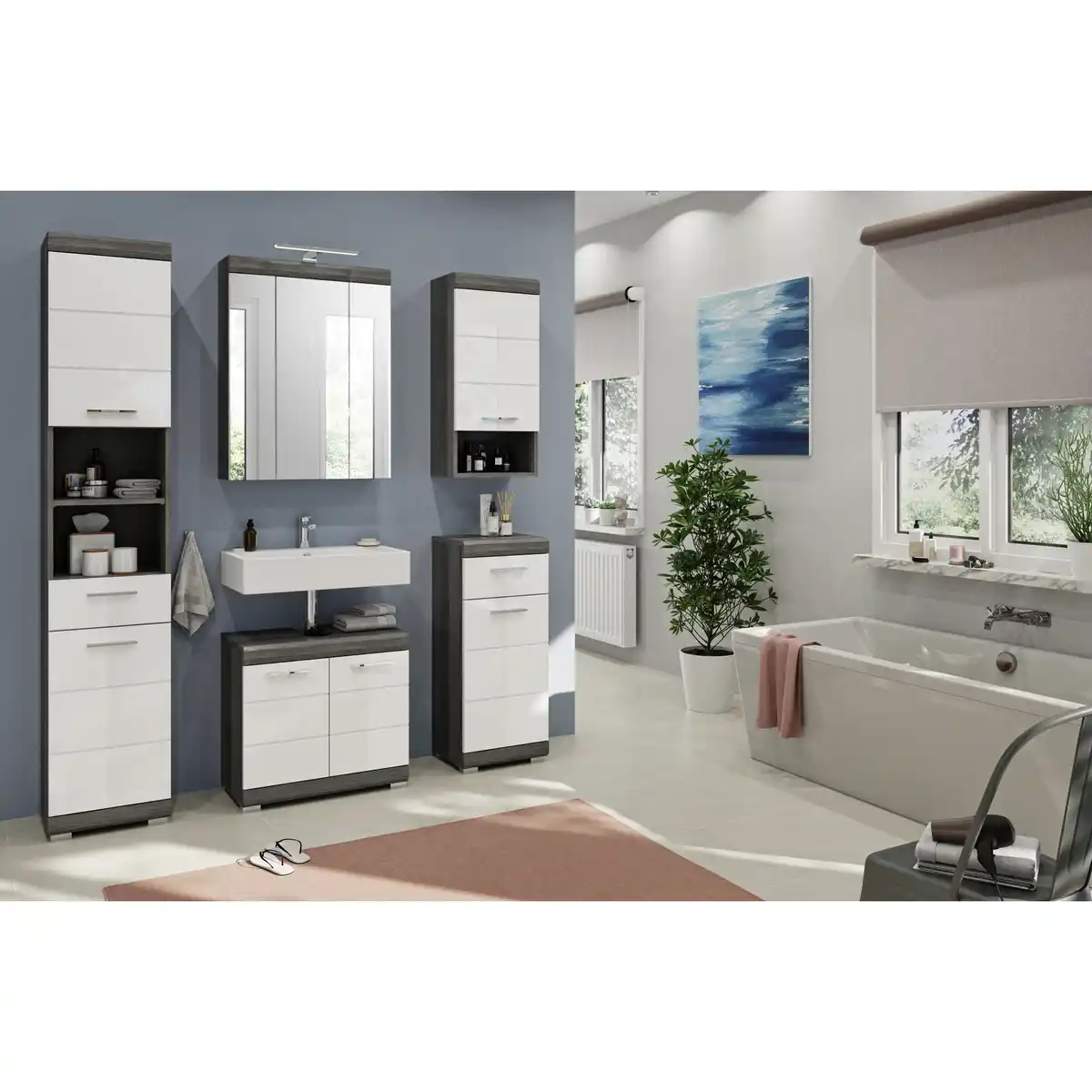 Bild 2 von Badmöbel-Set »Scout«, 5-teilig