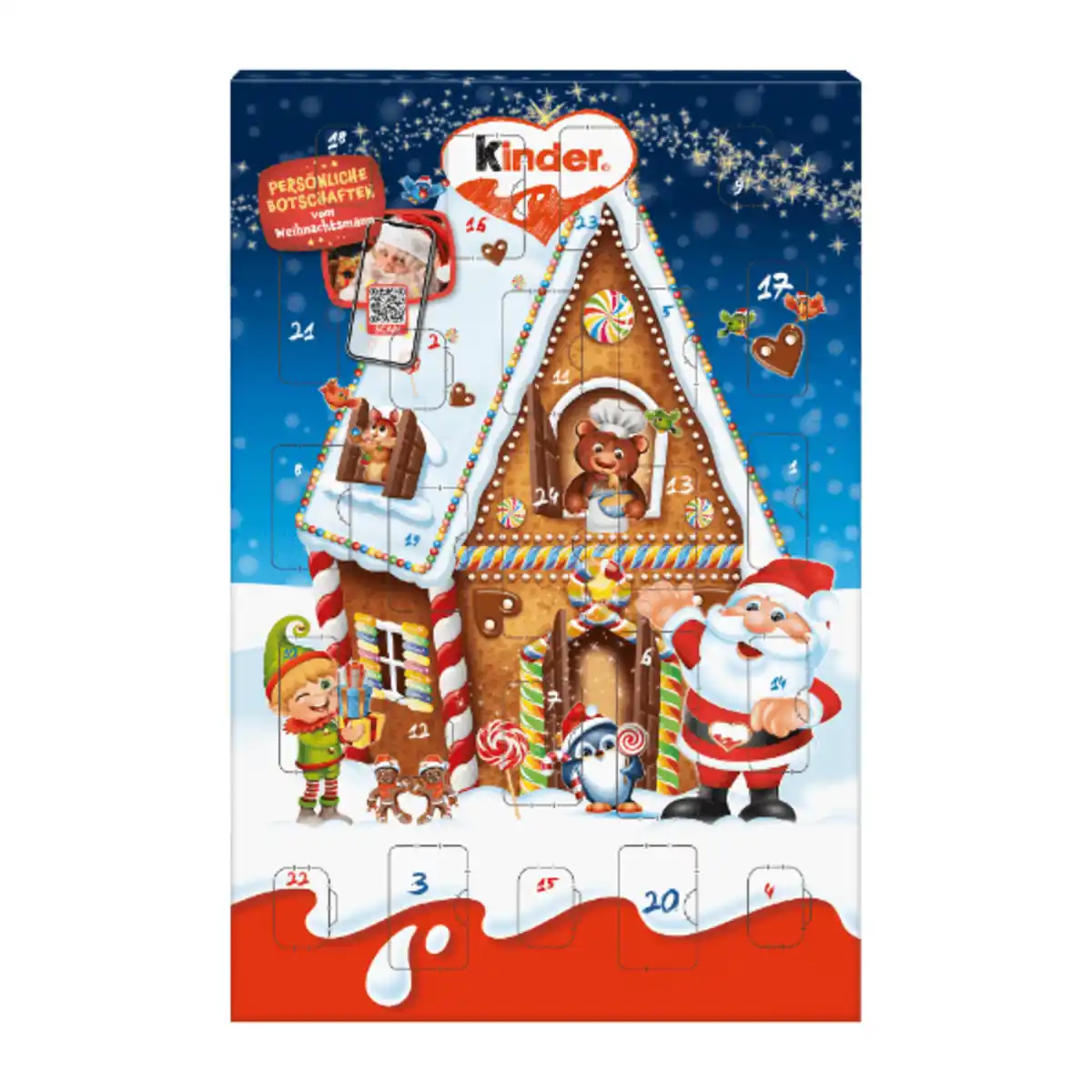 Bild 3 von FERRERO Kinder Mini Mix Adventskalender 151g