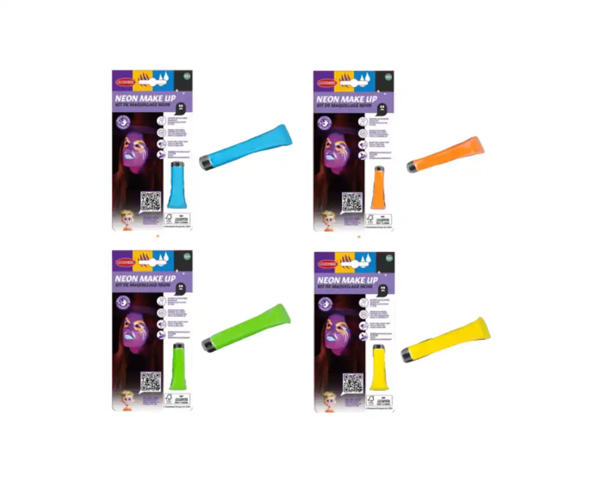 Bild 1 von Neon Aqua-Make Up Halloween