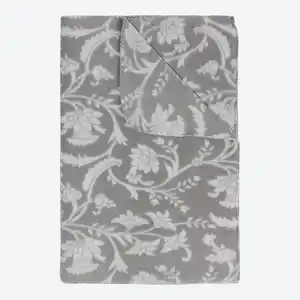 Polarfleecedecke mit Ziernaht, ca. 120x160cm