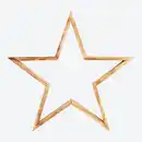 Bild 3 von Deko-Stern in geflammtem Design