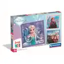 Bild 1 von Die Eisk&#246;nigin - Kinderpuzzle Set - 3x48 Teile Supercolor