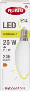 RUBIN LED Kerze