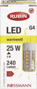 RUBIN LED G4 25W