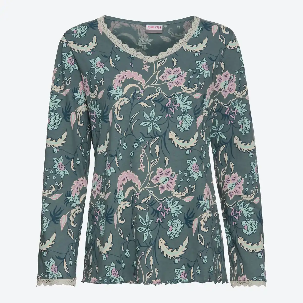 Bild 3 von Damen-Schlafanzug mit V-Ausschnitt, 2-teilig