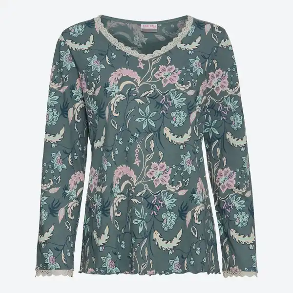 Bild 3 von Damen-Schlafanzug mit V-Ausschnitt, 2-teilig