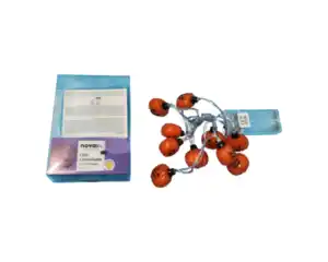LED Lichterkette Kürbis 10LED Halloween
