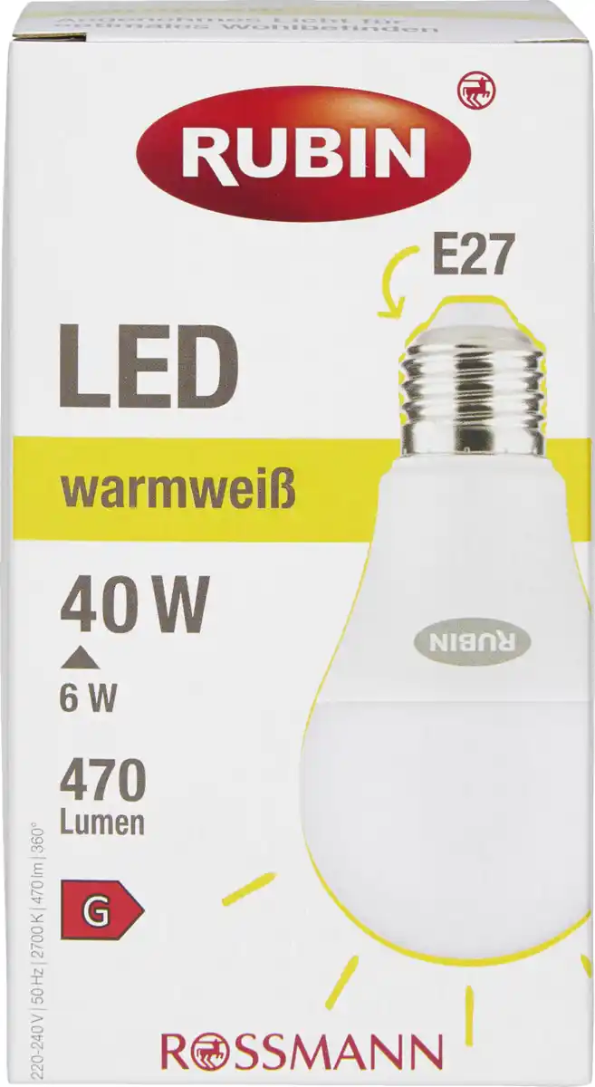 Bild 1 von RUBIN LED Birne