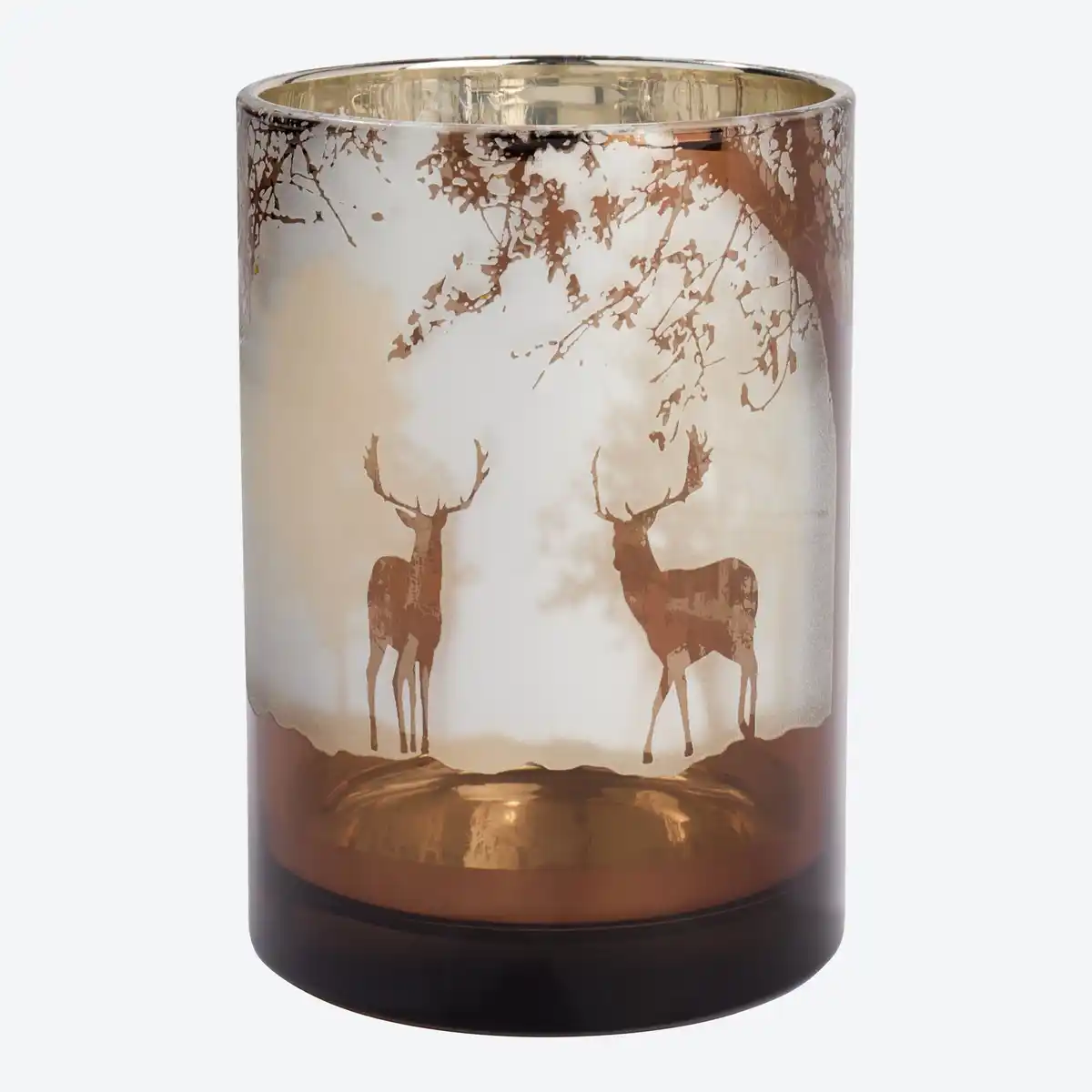 Bild 3 von Kerzenglas mit Hirsch-Motiv