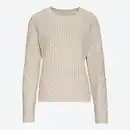 Bild 1 von Damen-Pullover mit Struktur und Schmucksteinen