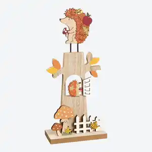 Deko-Objekt mit Igel, ca. 10x5x21,5cm