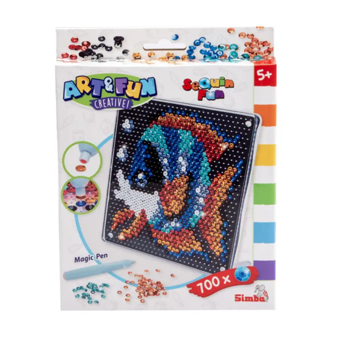 Bild 1 von ART & FUN - Pailletten Painting - Fisch