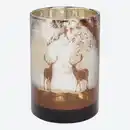 Bild 2 von Kerzenglas mit Hirsch-Motiv