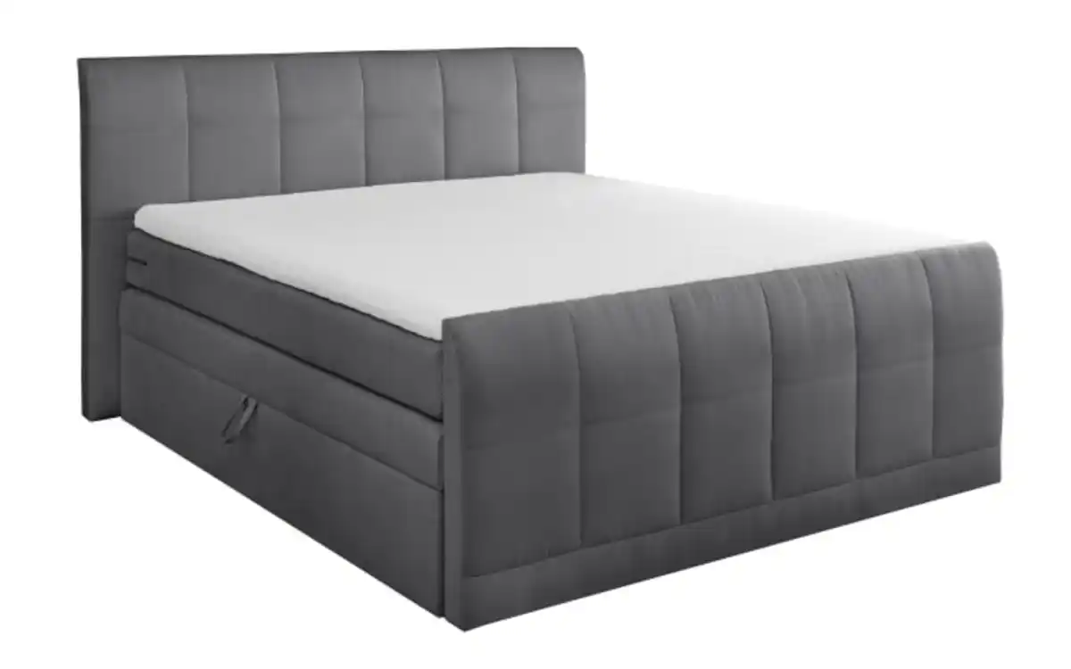 Bild 2 von Boxspringbett Girona in anthrazit, Liegefläche ca. 180 x 200 cm, Tonnentaschenfederkern