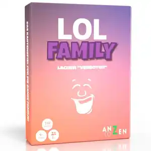 LOL FAMILY - Lachen verboten - Kartenspiel
