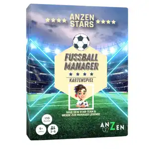 ANZEN STARS - Fu&#223;ball Manager - Kartenspiel