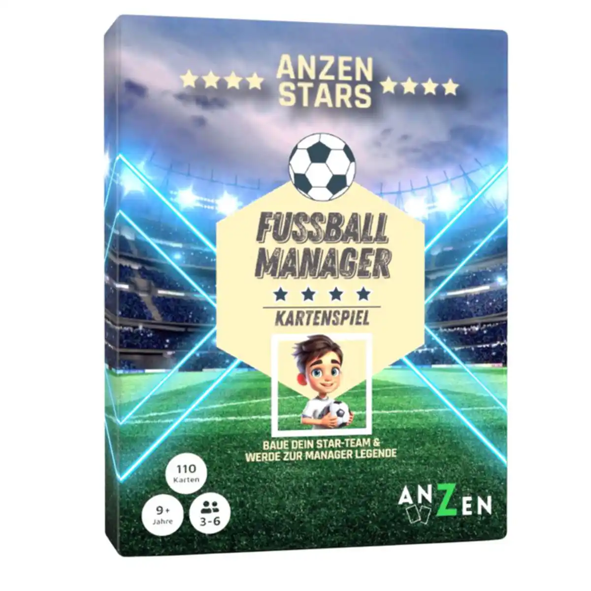 Bild 1 von ANZEN STARS - Fu&#223;ball Manager - Kartenspiel