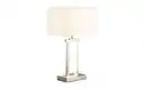 Bild 1 von LED-Tischleuchte Domo in nickel/weiß, 55 cm