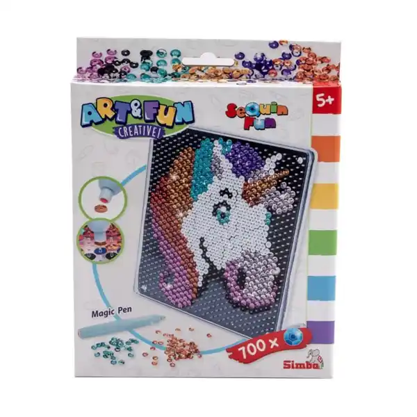 Bild 1 von ART & FUN - Pailletten Painting - Einhorn