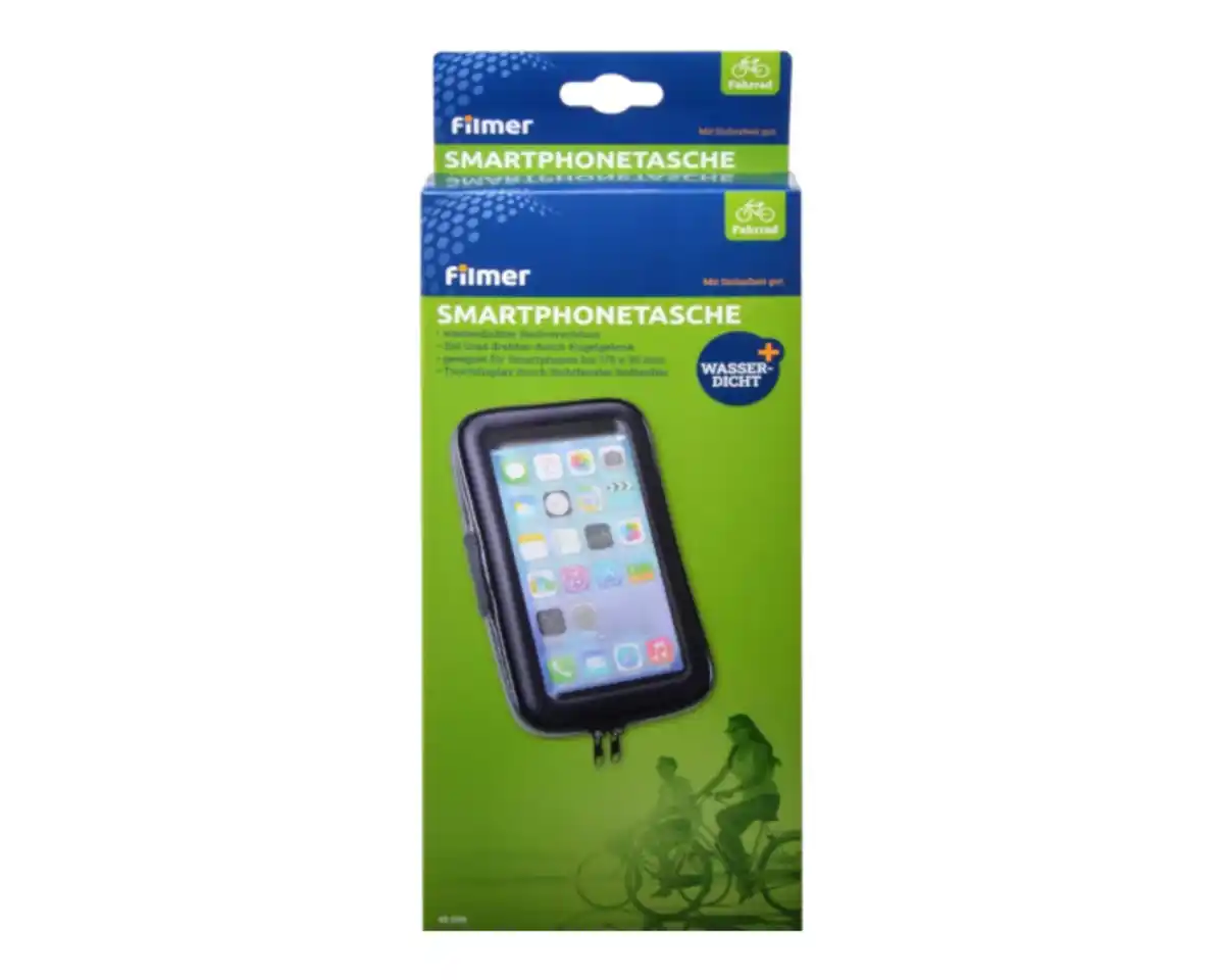Bild 1 von Smartphonetasche Fahrrad, wasserfest, Touchdisplay