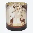 Bild 3 von Kerzenglas mit Hirsch-Motiv