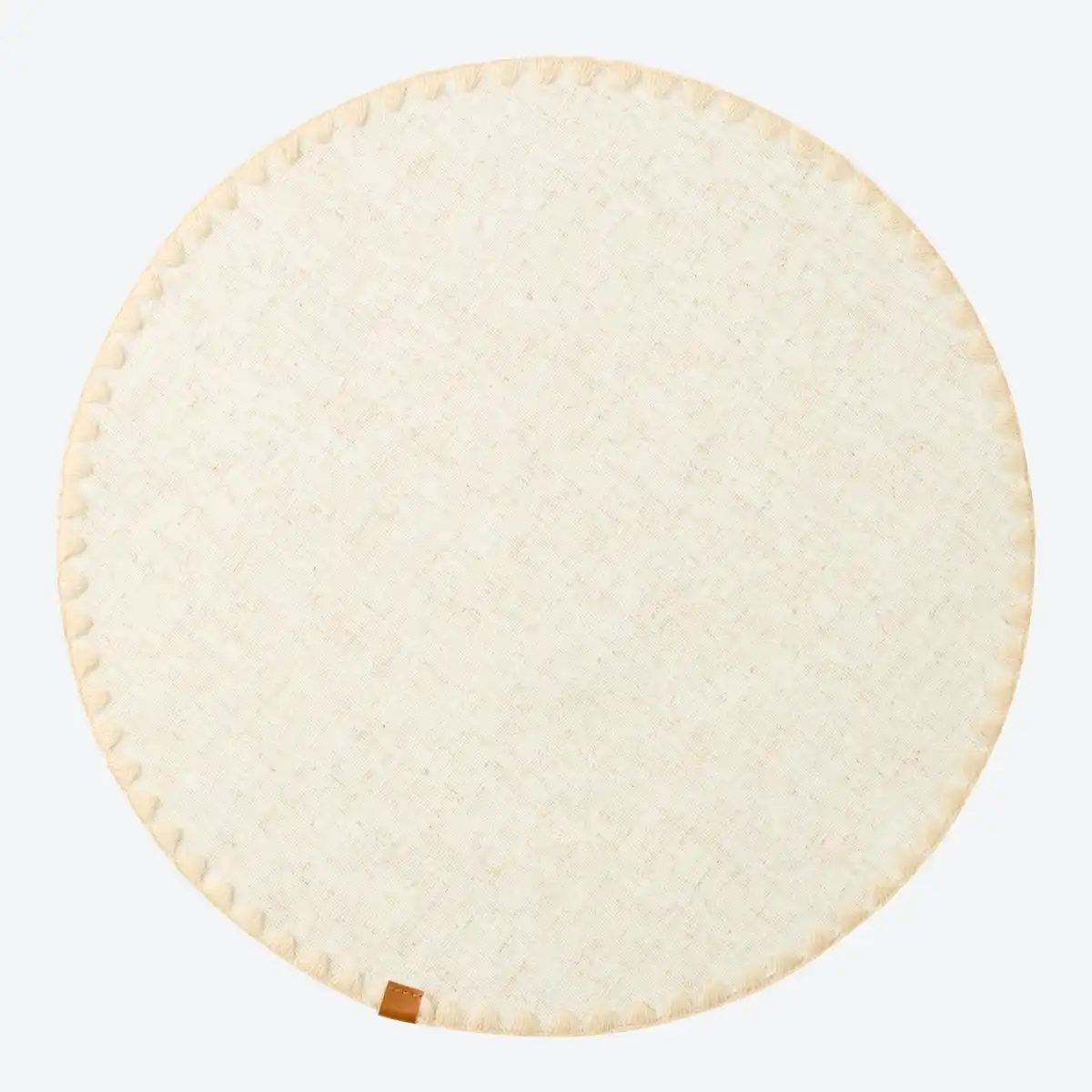 Bild 1 von Platz-Set mit Muschelsaum, Ø ca. 38cm