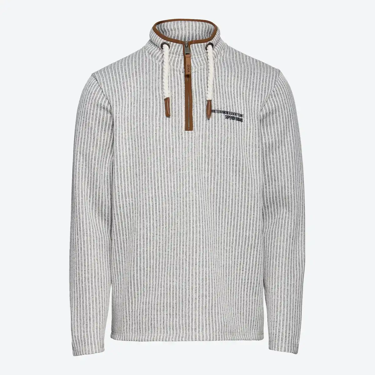 Bild 1 von Herren-Fleece-Troyer mit Tunnelzug