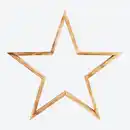 Bild 2 von Deko-Stern in geflammtem Design