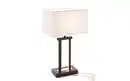 Bild 1 von LED-Tischleuchte Domo in schwarz/weiß, 55 cm