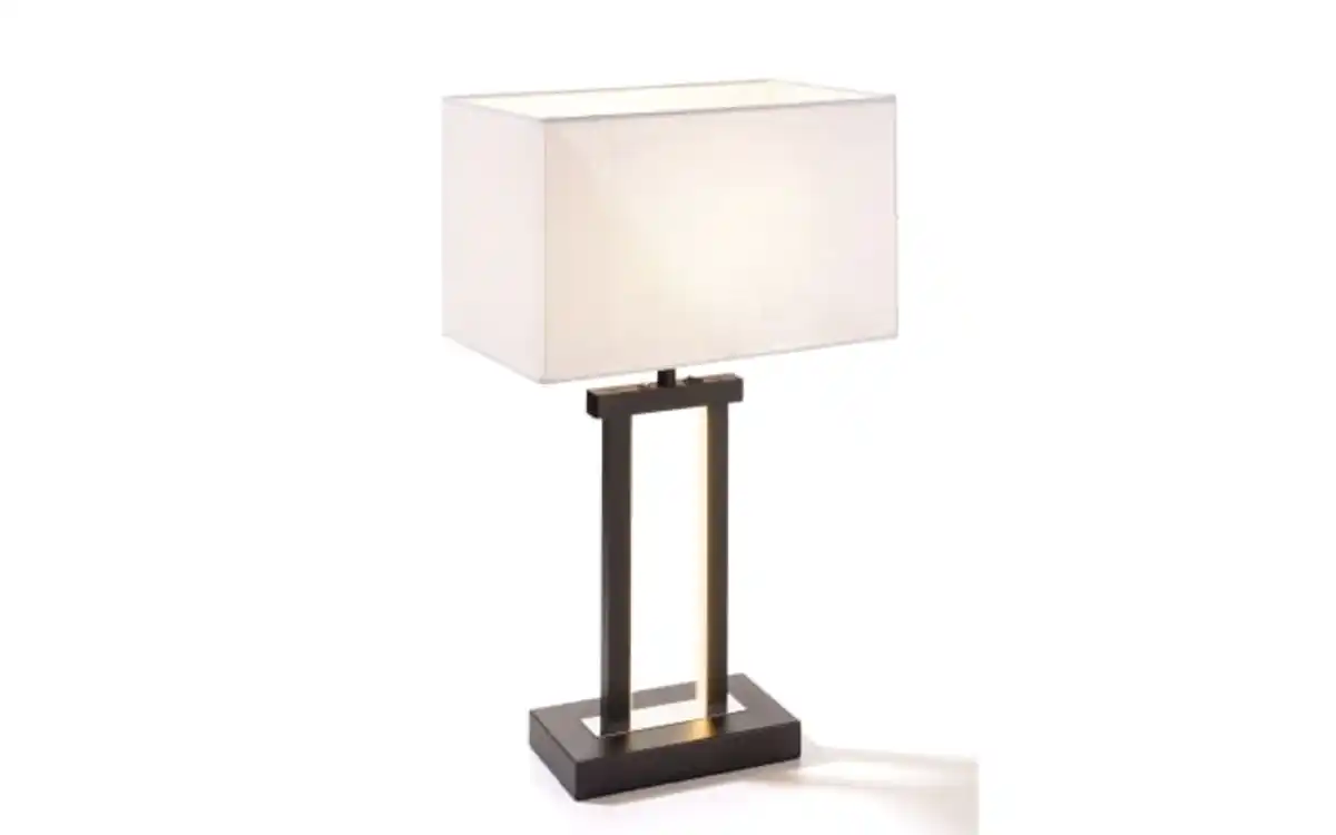 Bild 1 von LED-Tischleuchte Domo in schwarz/weiß, 55 cm