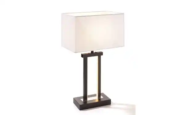 Bild 1 von LED-Tischleuchte Domo in schwarz/weiß, 55 cm