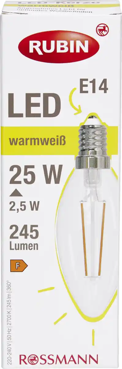 Bild 1 von RUBIN LED Kerze