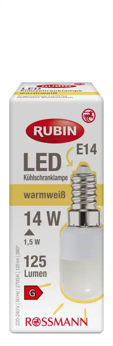 Bild 1 von RUBIN LED Kühlschranklampe