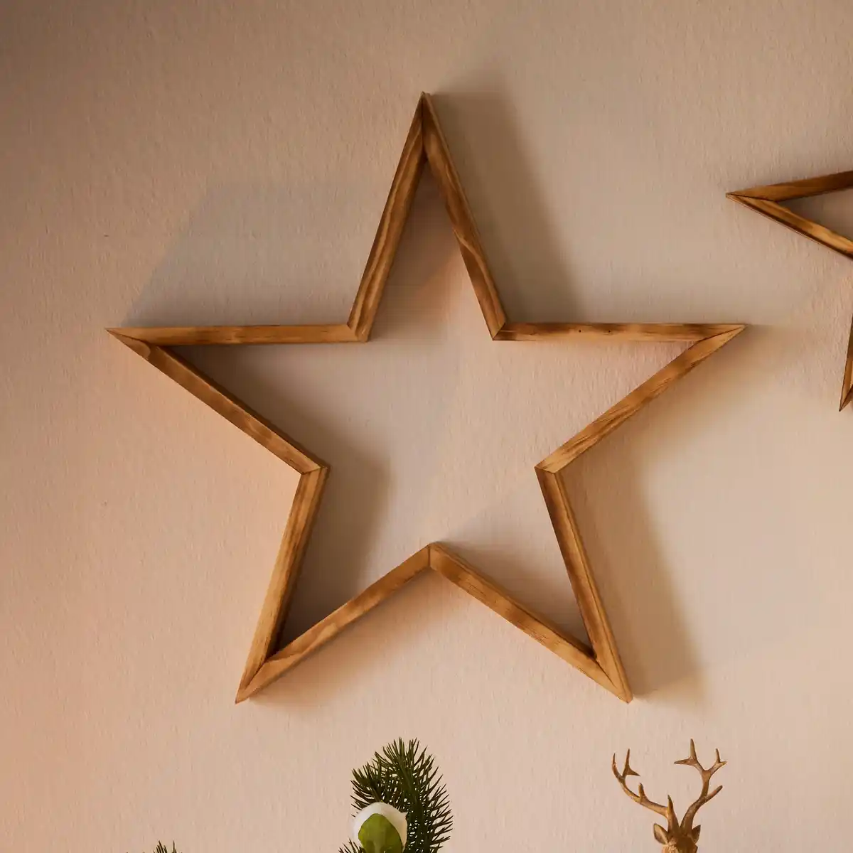 Bild 1 von Deko-Stern in geflammtem Design