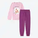 Bild 1 von Kinder-Mädchen-Pyjama mit Druck, 2-teilig