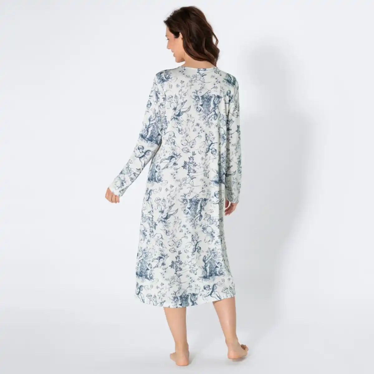 Bild 4 von Damen-Nachthemd aus Baumwolle