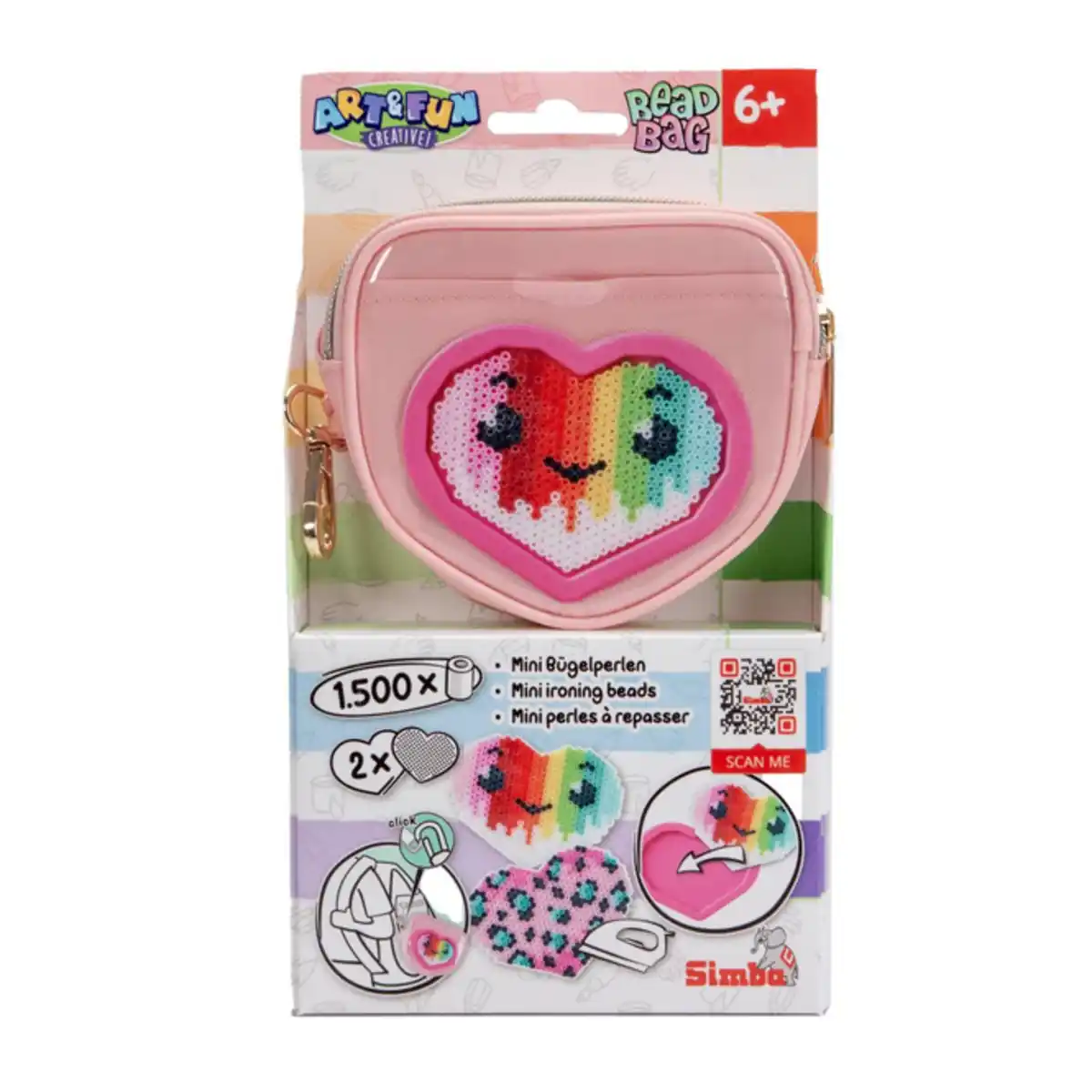 Bild 1 von ART & FUN - Beadbag - Mini Herz Tasche