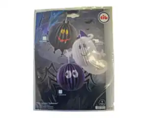 Halloween Lampion Wabenball