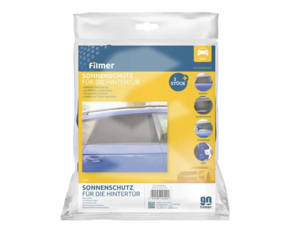 Bild 1 von Auto Sonnenschutz für Hintertür, 2 Stück