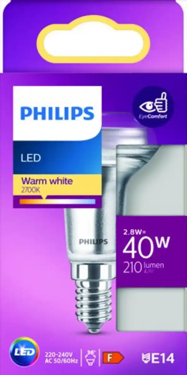 Bild 1 von PHILIPS LED Reflektor R50 40W E14
