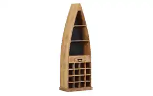 Gutmann Factory - Regal Kamerun Mangoholz massiv/schwarz