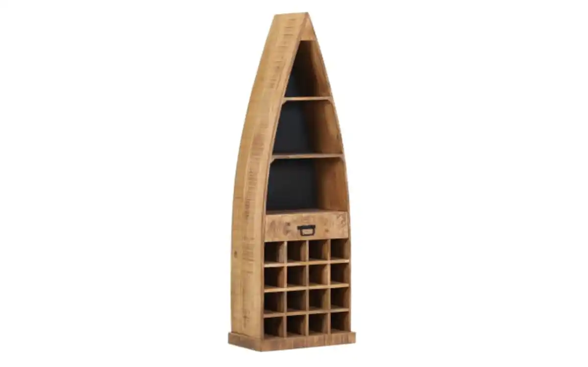 Bild 1 von Gutmann Factory - Regal Kamerun Mangoholz massiv/schwarz
